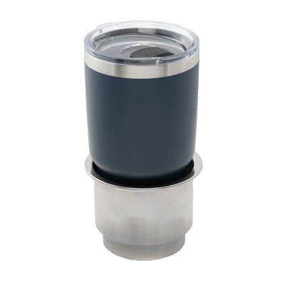 Whitecap Large Stainless Steel Cupholder (Fits YETI) [S-3504C]