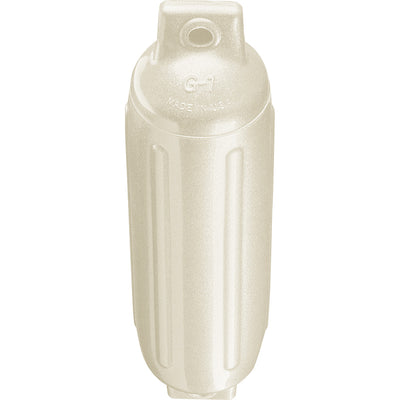 Polyform G-1 Twin Eye Fender 3.5" x 12.8" - Metallic White [G-1 METALLIC WHITE]