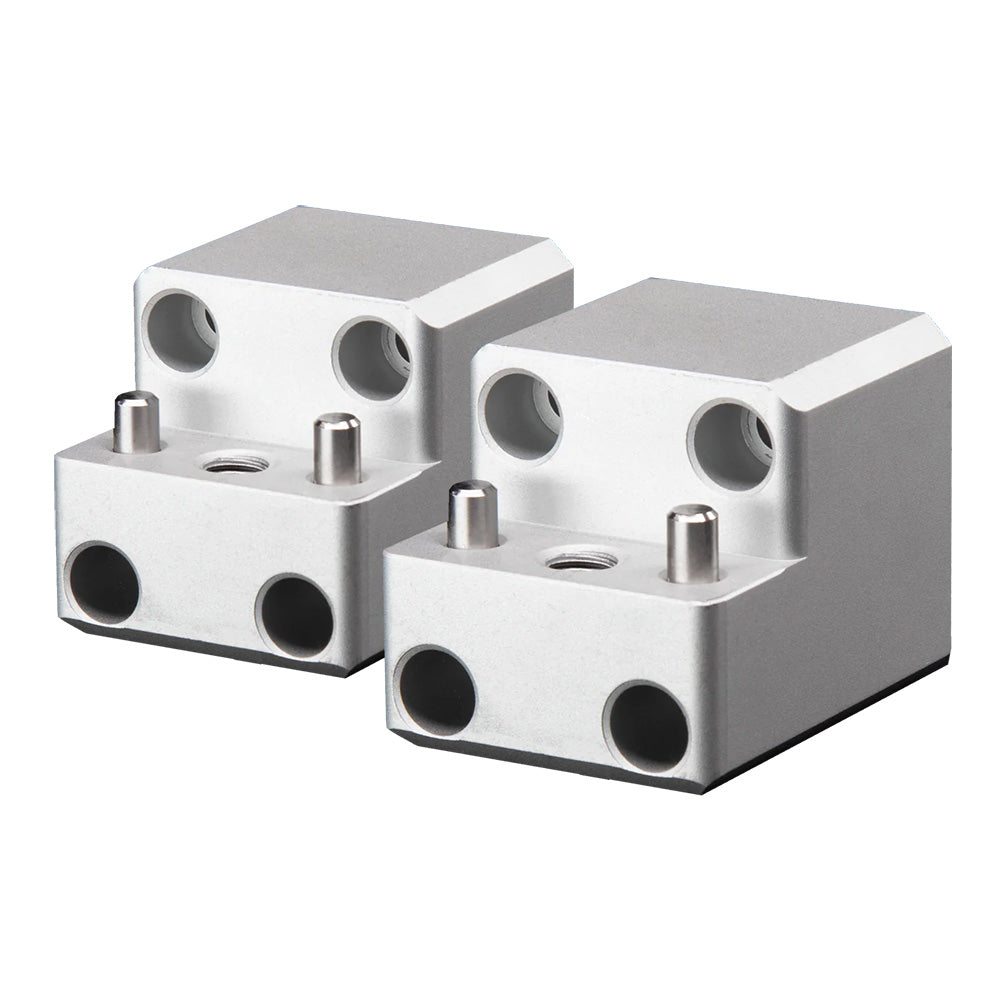 PTM Watersports Board Rack Mount - 4 Bolt - Silver - Pair [P13168-1400TEBCL]