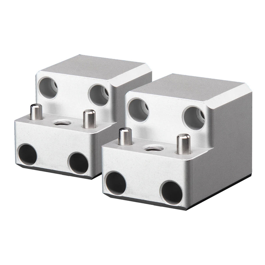 PTM Watersports Board Rack Mount - 4 Bolt - Silver - Pair [P13168-1400TEBCL]