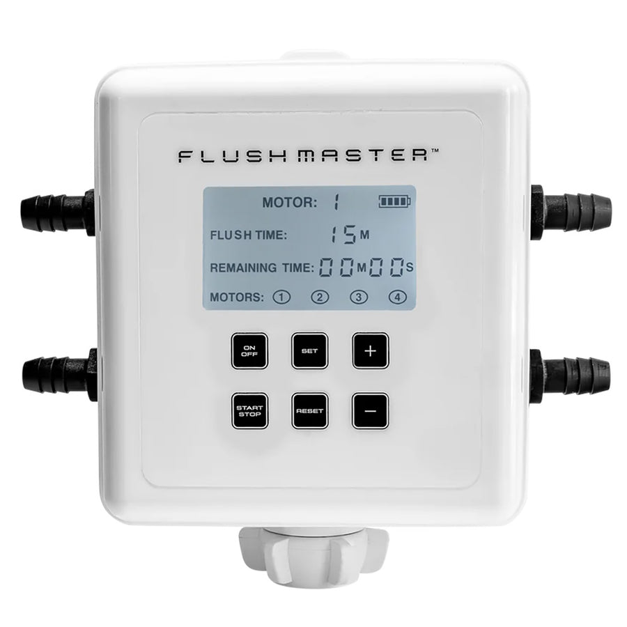 Flushmaster Outboard Flushing System - 4 Outlet w/Four 9' Hose Kits [SM-FM4009]