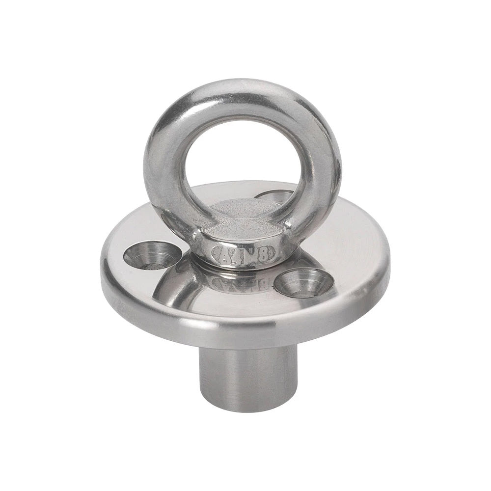 Barton Deck Plate w/Fixing  Eye w/Blanking Plug - M8 Eye [60360]