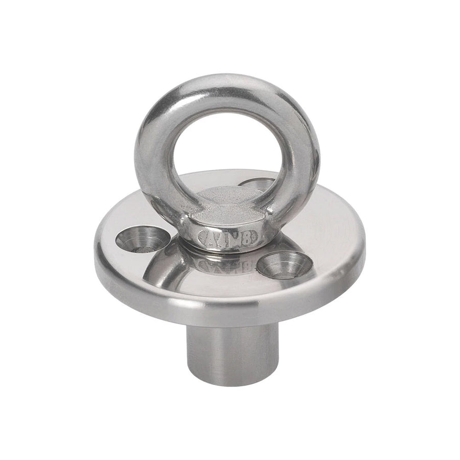 Barton Deck Plate w/Fixing  Eye w/Blanking Plug - M8 Eye [60360]