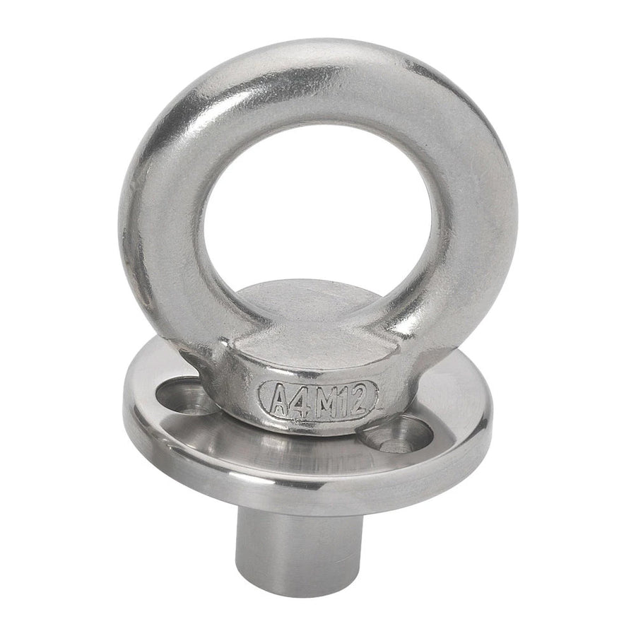 Barton Deck Plate w/Fixing  Eye w/Blanking Plug - M12 Eye [60362]