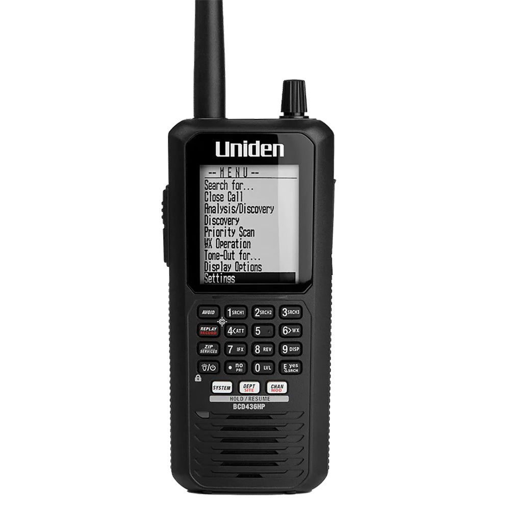 Uniden BCD436HP Easy-To-Use Digital Handheld Scanner [BCD436HP]