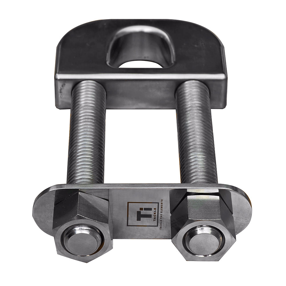 Ti-Tackle Titanium Transom D Ring - 6" Long Stud [TT-TRANSOM-DRING]