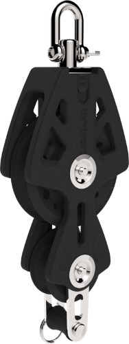 Lewmar 90mm Fiddle w/ Becket Synchro Block