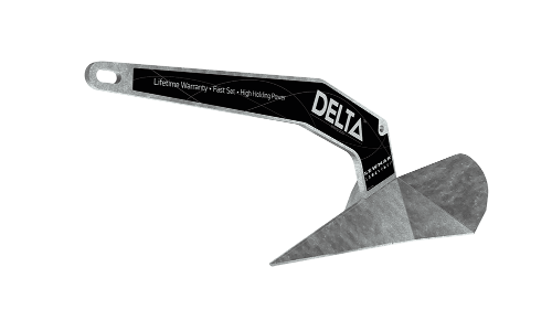 Lewmar Galvanized Delta Anchor 14 lbs. (6 kg)