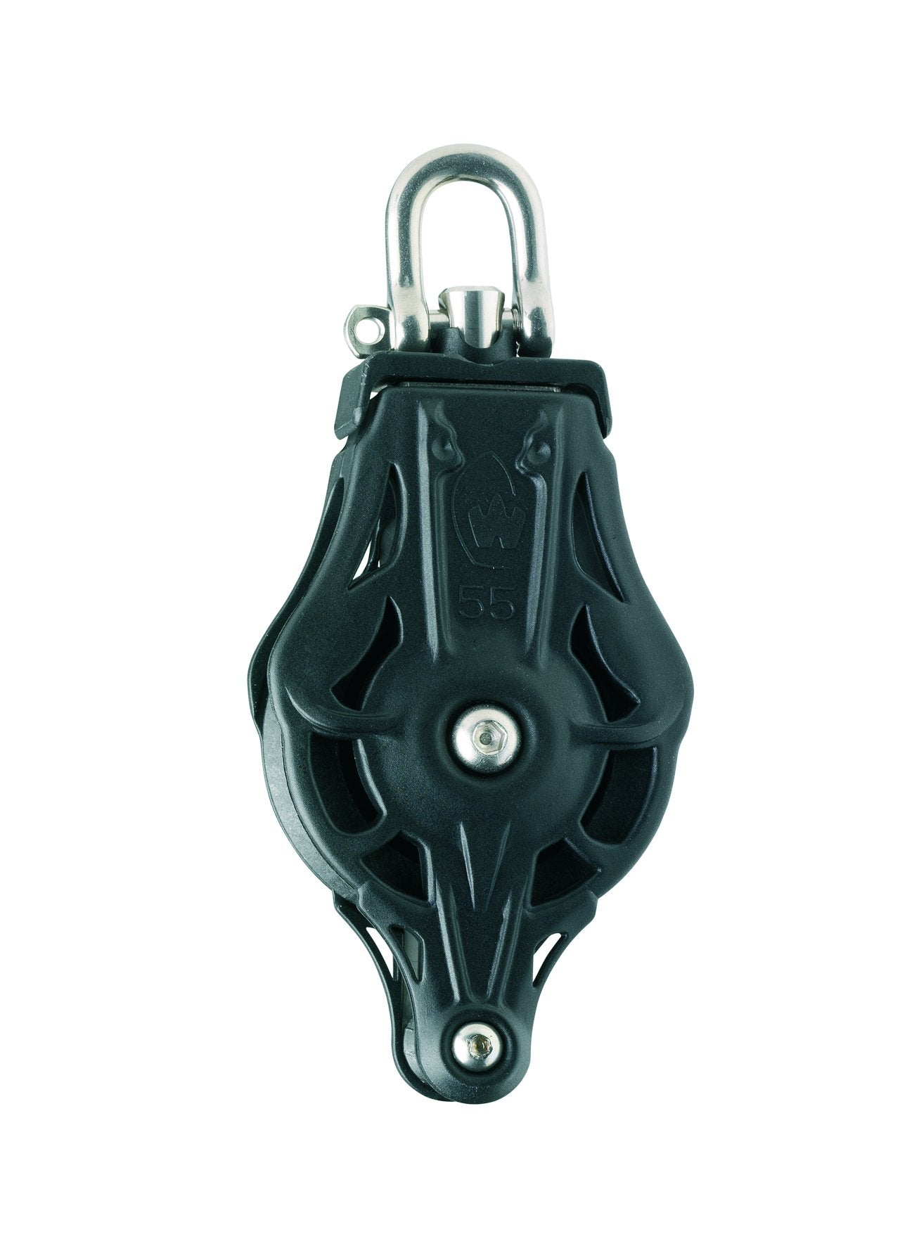 Wichard Single 1 49/64" (45mm) Block w/ Swivel Head & Becket