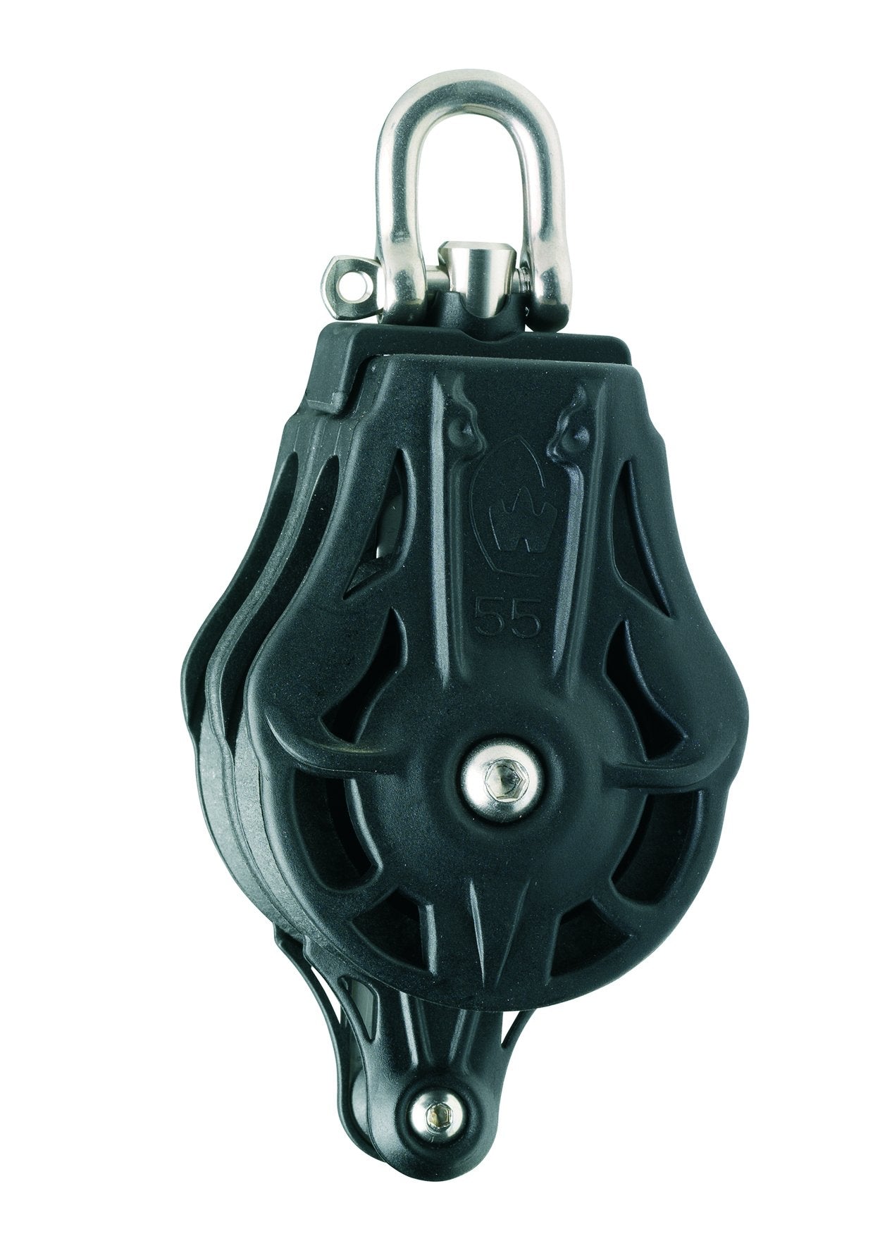 Wichard Double 2 49/64" (70mm) Block w/ Swivel Head & Becket