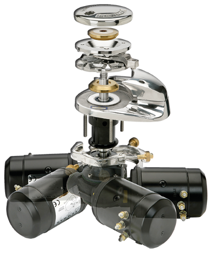 Lewmar V3 Gypsy w/ FastFit 12V (003)